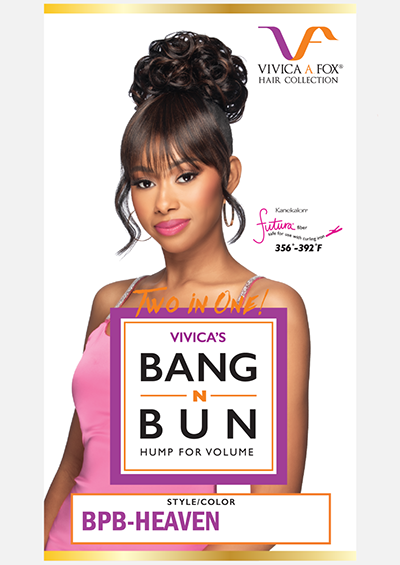 BPB-HEAVEN [Pin Curls Bun/Dome with Bang N Bun | Futura Fiber Synthetic]