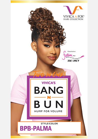 BPB-PALMA [Wavy Bun & Side Bang N Bun | Futura Fiber Synthetic]