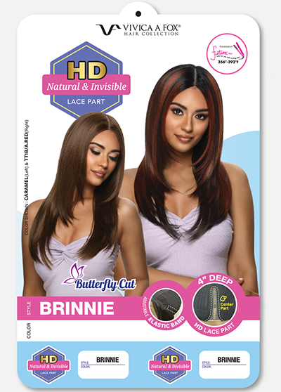 BRINNIE [Full Wig | 4" Deep HD Lace Part | Futura Fiber]