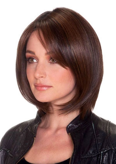 DOUBLE SHOT BOB HAND-TIED [Full Wig | Lace Front | Mono Top | 100% Hand-tied | Synthetic]