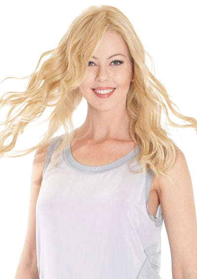LACE FRONT MONO TOP WAVE 18 [Topper | Heat Friendly Synthetic]