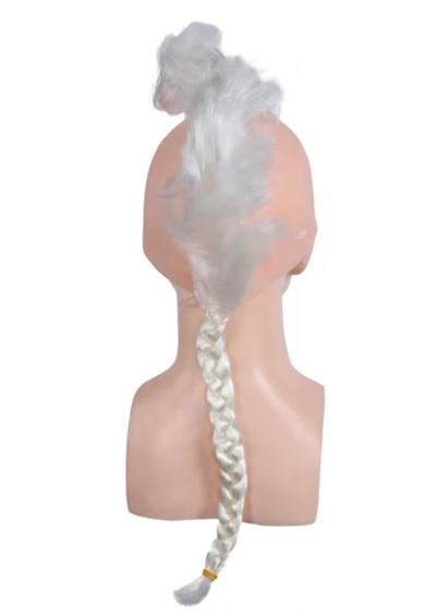 Mohawk Bargain [Full Cap | Skin Sides | Braided Synthetic Ponytail]