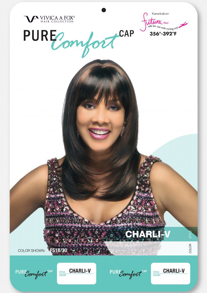CHARLI-V [Full Wig | Pure Comfort Cap | Synthetic Fiber]