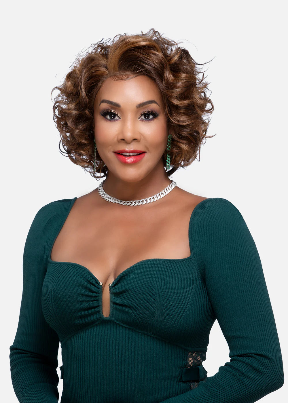 CHILLI-V [Full Wig | Lace Front | 100% Hand-Stitched | Heat Resistant Fiber]