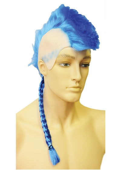 Mohawk Bargain [Full Cap | Skin Sides | Braided Synthetic Ponytail]