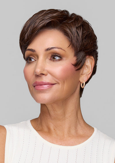 CELINE [Full Wig | Lace Front | Single Monofilament | Wefted Back | Heat Resistant Synthetic]