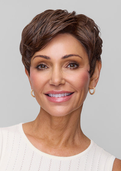 CELINE [Full Wig | Lace Front | Single Monofilament | Wefted Back | Heat Resistant Synthetic]