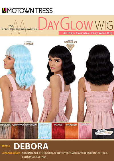 DEBORA [Full Wig | Day Glow Wig | High Temp Synthetic Fiber]