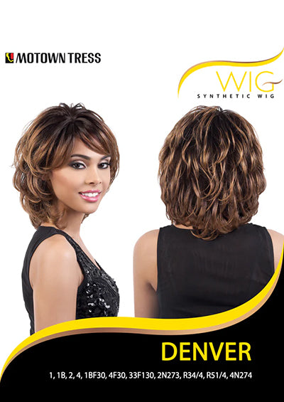 DENVER [Full Wig | Side Skin Top | 100% Synthetic]