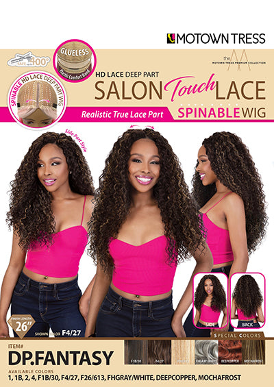 DP.FANTASY [Full Wig | HD Lace Deep Part | High-Temp Synthetic Fiber]