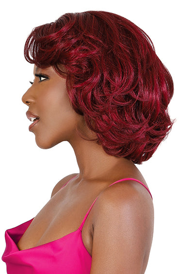 DP.LEONA [Full Wig | HD Lace Deep Part | Glueless Cap | High-Temp Synthetic Fiber]