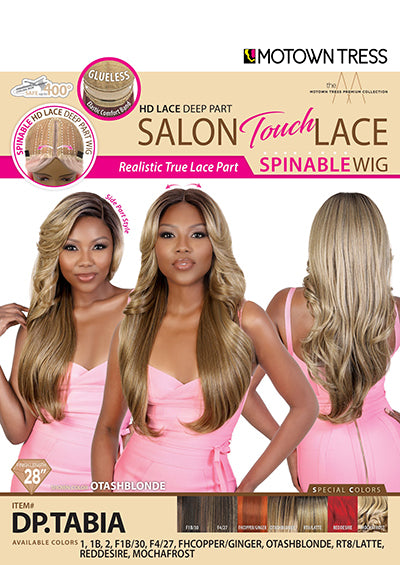 DP.TABIA [Full Wig | HD Lace Deep Part | High-Temp Fiber]