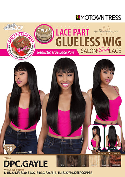 DPC.GAYLE [Full Wig | Realistic True Lace Part Glueless | High-Temp Fiber]