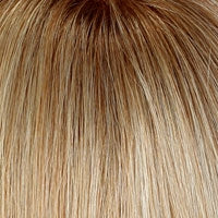 MONO WIGLET 12-HH [100% Human Hair Top Piece | Mono | Comb Clips]