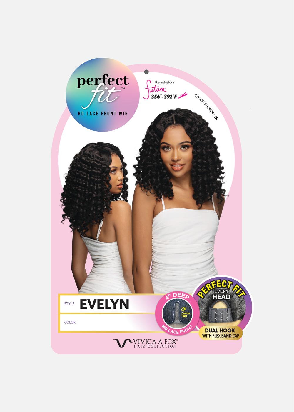 BARBARA [Full Wig | Lace Front | Deep HD Lace Part | Kanekalon].