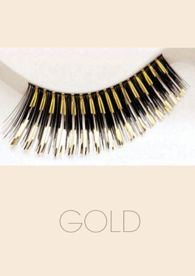 Gold - Fashion Eyelash by Helena Collection