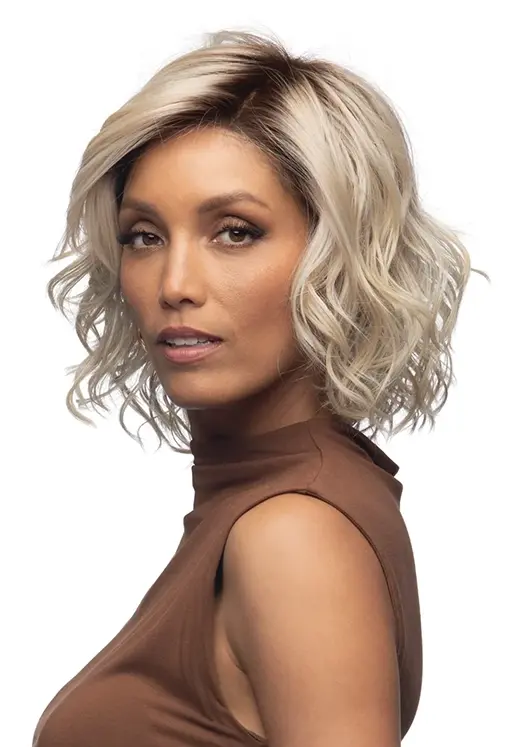 BRIGHTON [Full Wig | Front Lace Line | Lace Part | Heat Defiant Synthetic]