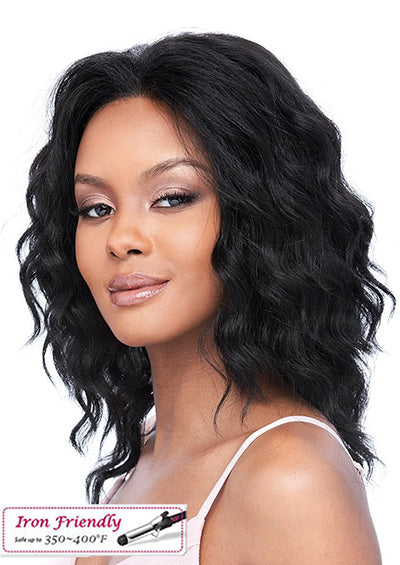 LACE FULL LINDSEY [Full Wig | Lace Front | 100% Hand-tied | Synthetic]