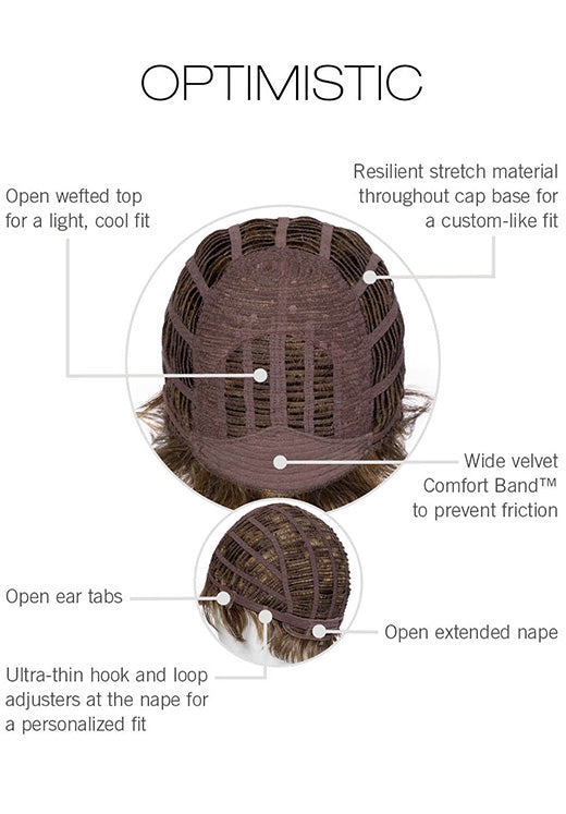 OPTIMISTIC [Full Wig | Personal Fit Cap | Heat-friendly Synthetic Hair]