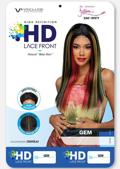GEM [Full Wig | Natural Baby Lace Front | High Heat Resistant Fiber]