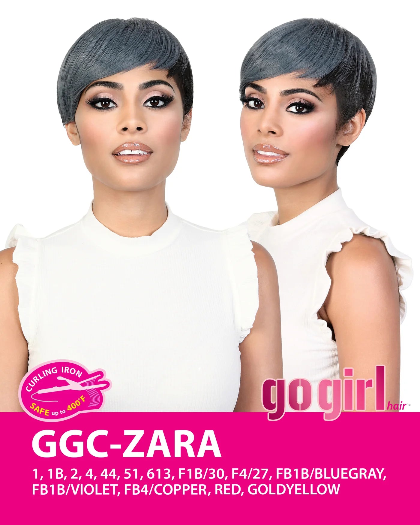 GGC-ZARA [GO Girl | Full Wig | Curling Iron Safe Synthetic]