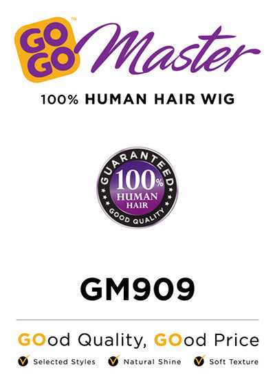 GM909 [GO Master | Full Wig | 100% Human Hair]