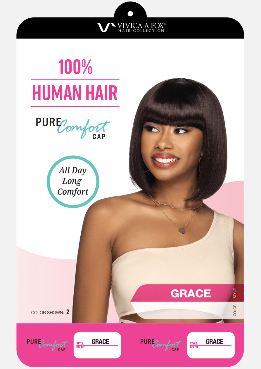GRACE [Full Wig | Pure Comfort Cap | 100% Natural Human Hair]