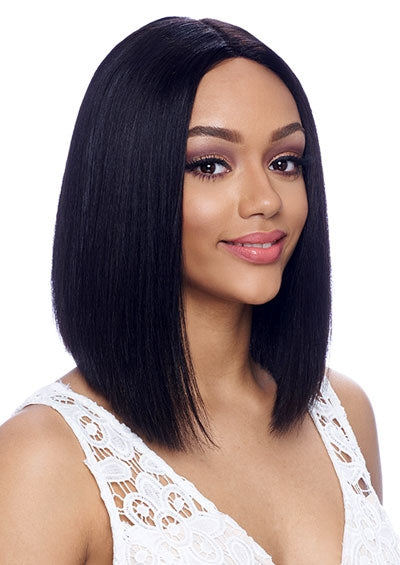 BL007 [Full Wig | Lace Front Blunt | Brazilian Natural Remy Human Hair]