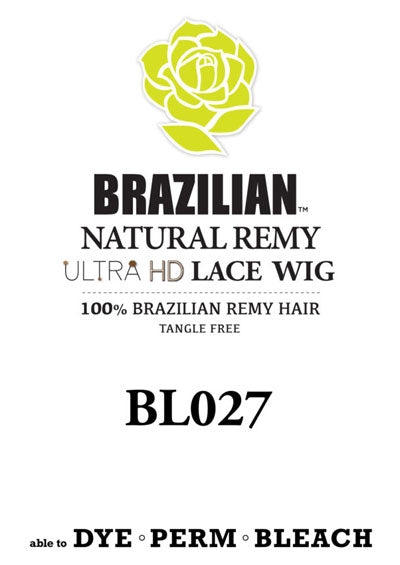BL027 [Full Wig 20" | UHD Lace Front | Brazilian Natural Remy Hair]