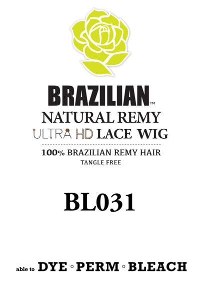 BL031 [Full Wig 25" | UHD Lace Front | Brazilian Natural Remy Hair]