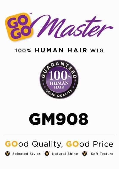 GM908 [GO Master | Full Wig | 100% Human Hair]