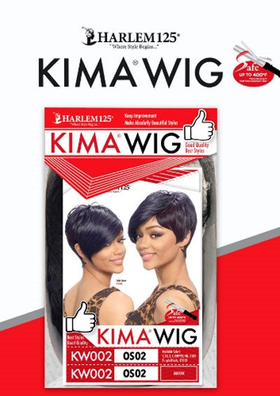 KW002 [Kima Wig | Full Cap | Synthetic]