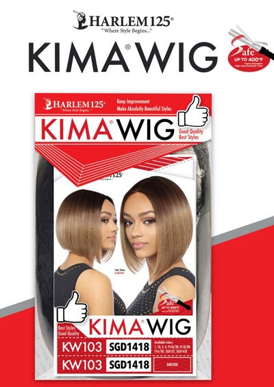 KW103 [Kima Wig | Full Cap | Synthetic]