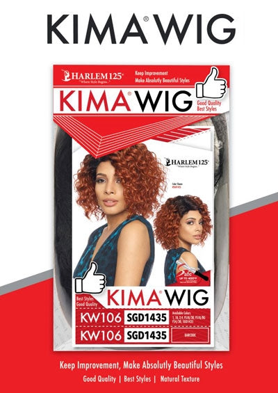 KW106 [Kima Wig | Full Cap | Synthetic]