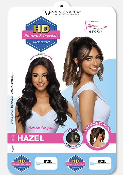 HAZEL [Ponytailed Lace Front | 5" Deep HD Lace Part | Futura Fiber]