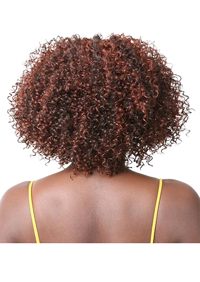 HEADBAND WIG CURLY GLOW [Half Wig | Premium Synthetic Fiber].