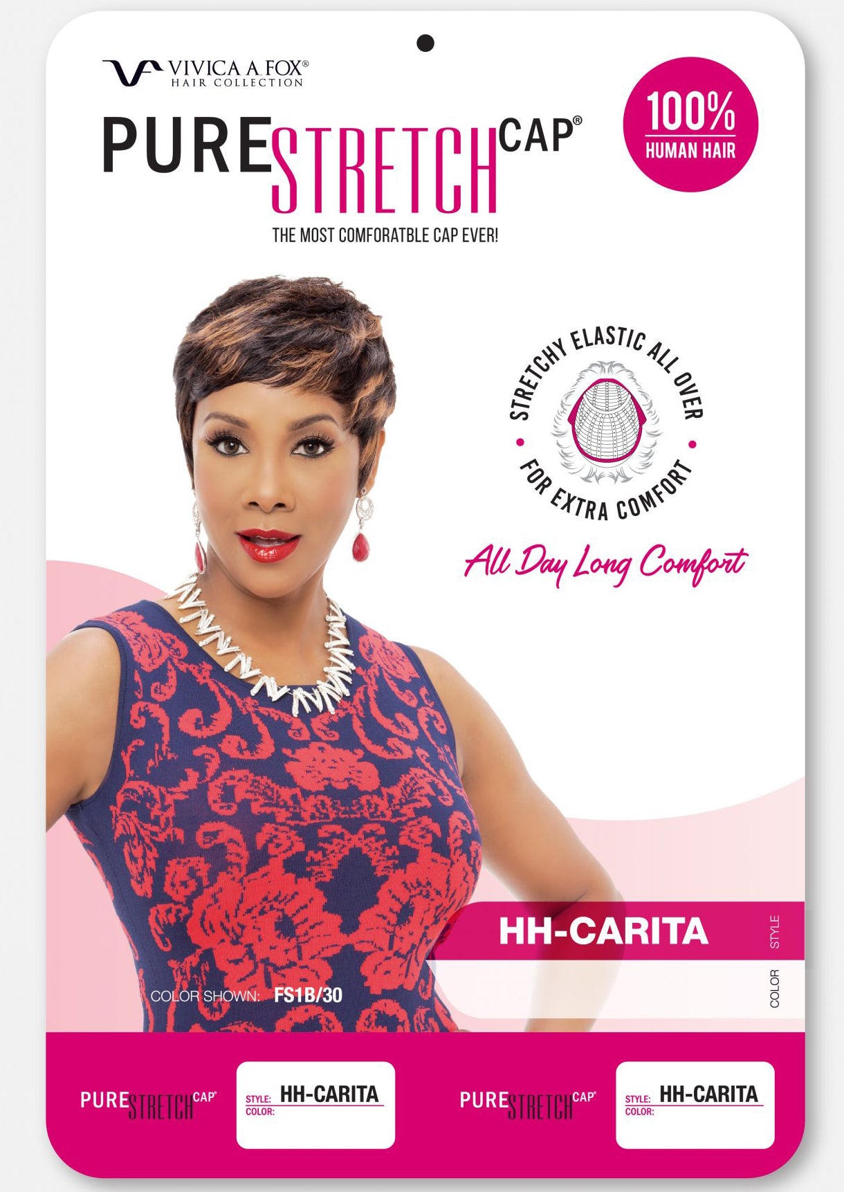 HH-CARITA [Full Wig | Pure Stretch Cap | 100% Human Hair]