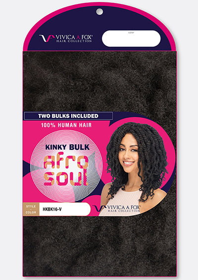 HUMAN HAIR KINKY BULK [Afro Curl Kinky Bulk | One Pack | 100% Human Hair]