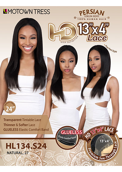 HL134. S24 [Full Wig | HD 13"X4" Lace | Persian Virgin Remy | 100% Human Hair]