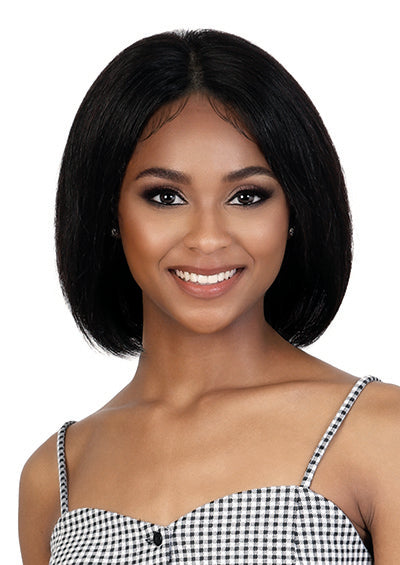 HLS.134B12 [Full Wig | 13x4 Glueless Lace | HD Invisible | 100% Virgin Remy Human Hair | 12 Inch]