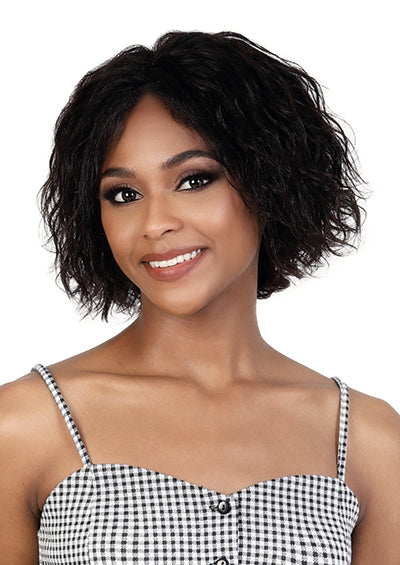 HLS.134W10 [Full Wig | 13x4 Glueless Lace | HD Invisible | 100% Virgin Remy Human Hair | 10 Inch]