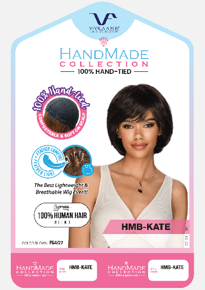 HMB-KATE [Full Wig | 100% Hand-tied | 100% Human Hair Blend]