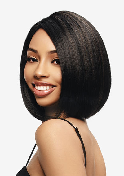 HMB-SARA [Full Wig | Feather Light Cap | 100% Hand-tied | 100% Human Hair Blend]