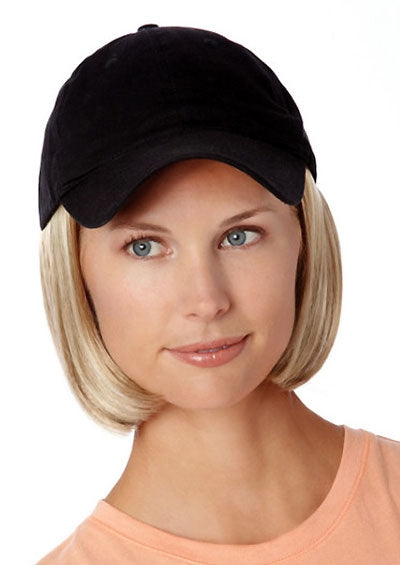 Shorty Hat Black Hairpieces by Henry Margu Wigs