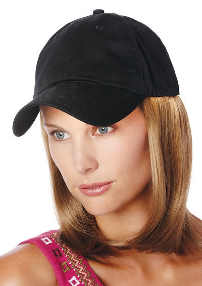 CLASSIC HAT BLACK [Hats with Hair | Synthetic]