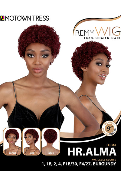 HR.ALMA [Full Wig | Remy 100% Human Hair]