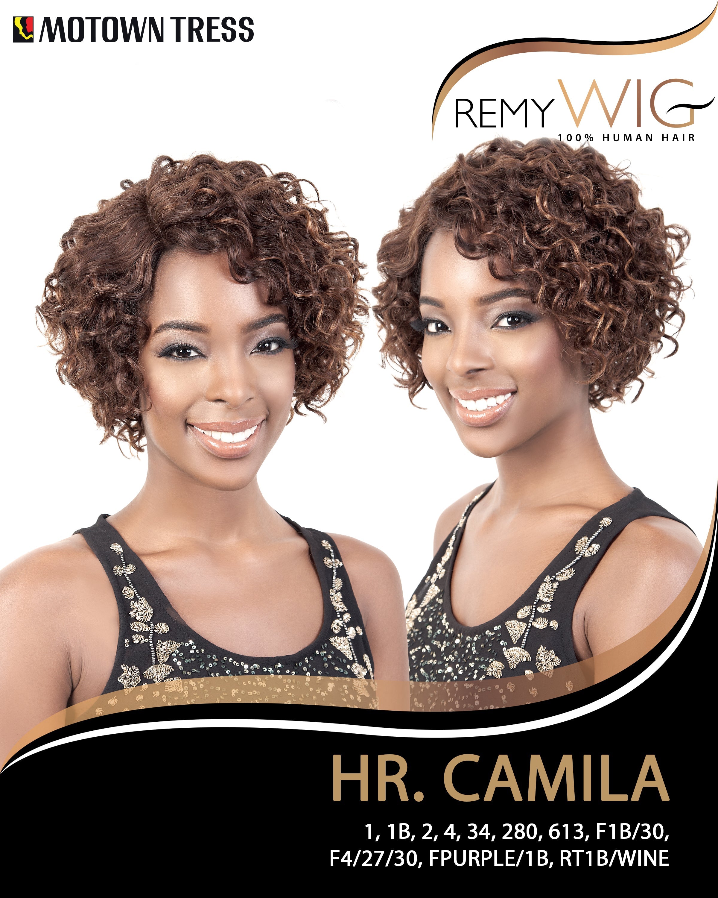 HR.CAMILA [Full Wig | Remy 100% Human Hair]