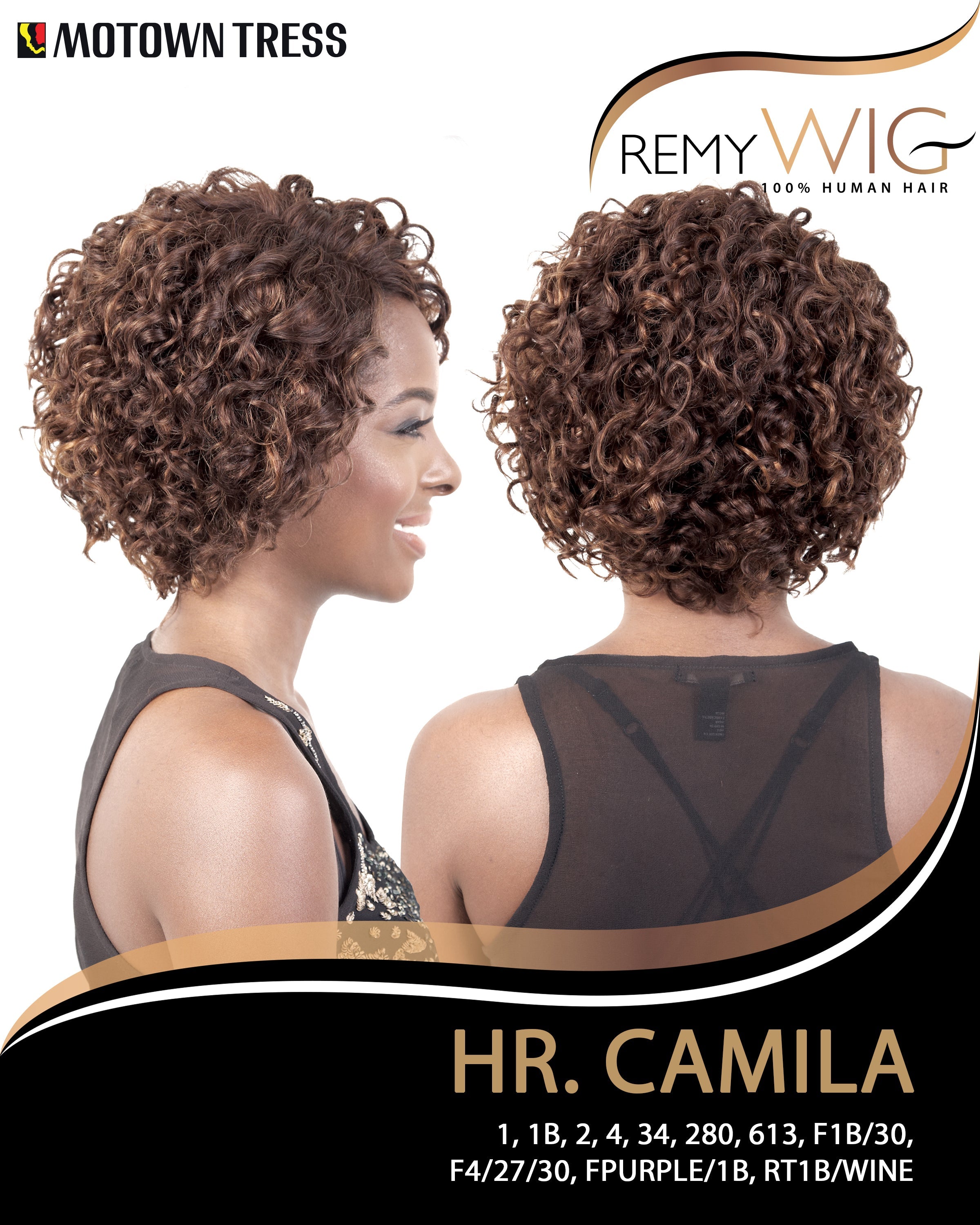 HR.CAMILA [Full Wig | Remy 100% Human Hair]