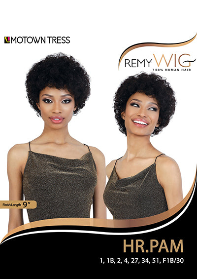 HR.PAM [Full Wig | Remy 100% Human Hair]