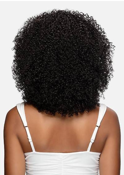 HW-111 [Jerry Curl 3 in 1 Half Wig | Drawstring Cap/Headband | Curling Iron Safe]